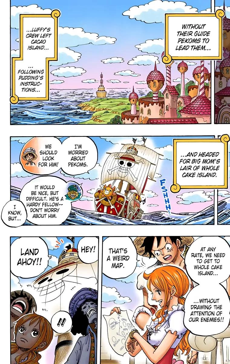 One Piece (Official Colored) Chapter 829 page 2 - 