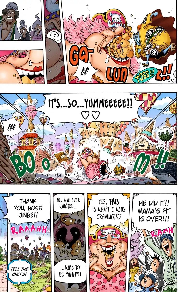 One Piece (Official Colored) Chapter 829 page 14 - 