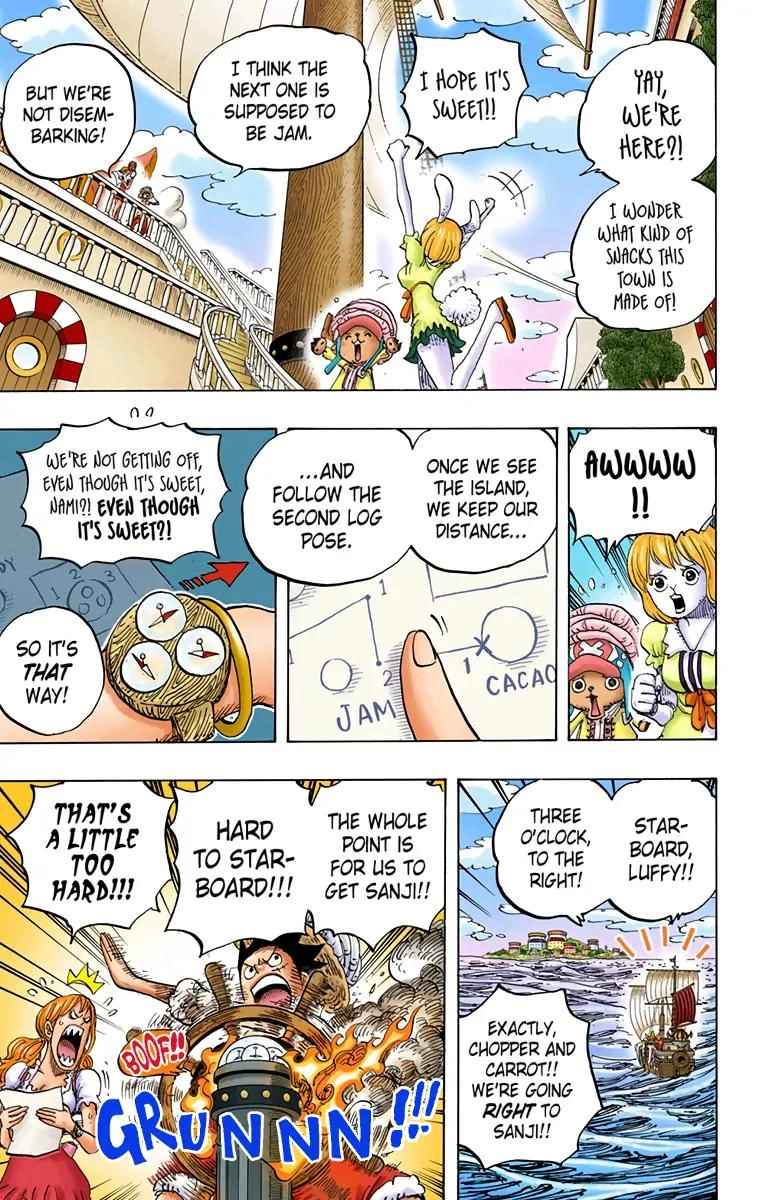 One Piece (Official Colored) Chapter 829 page 3 - 