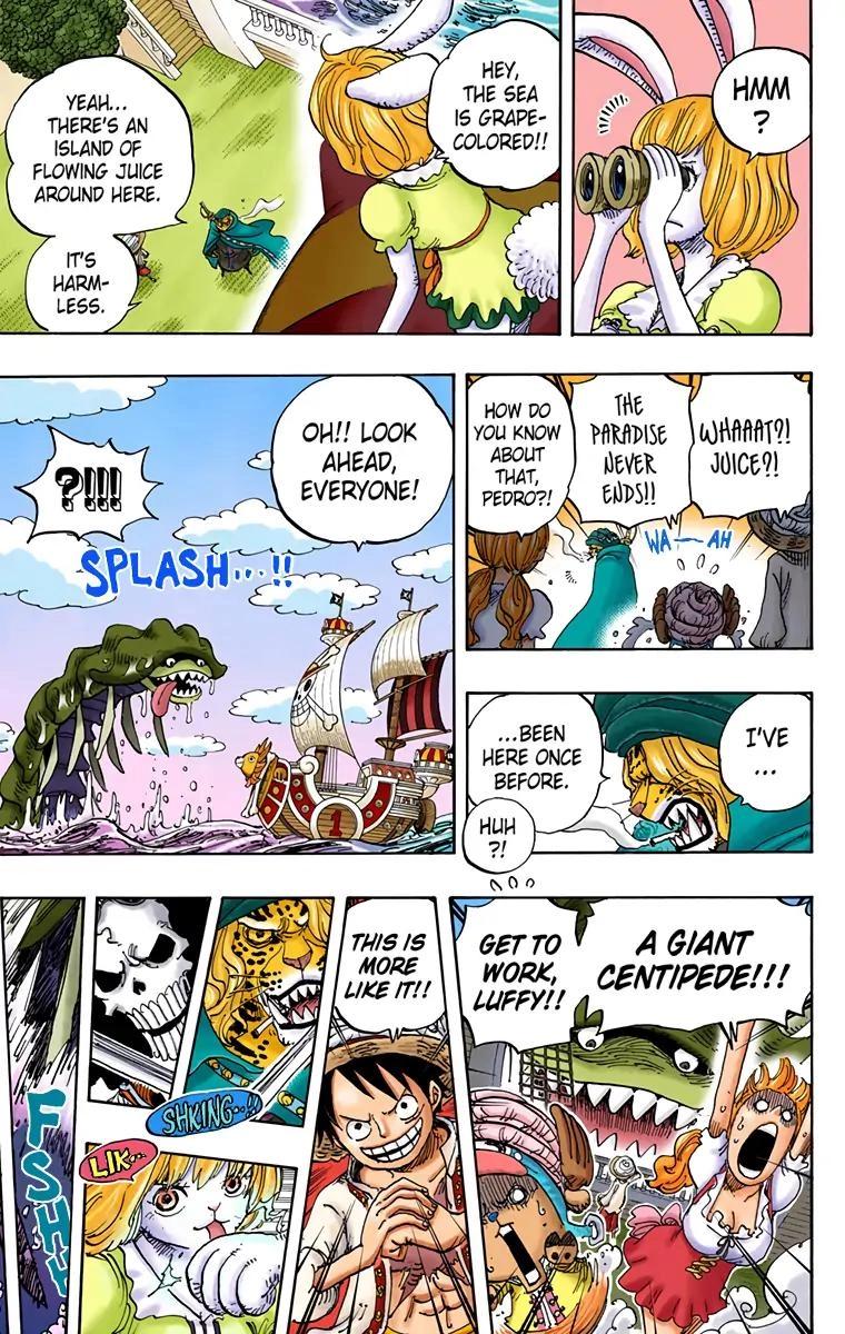 One Piece (Official Colored) Chapter 829 page 5 - 