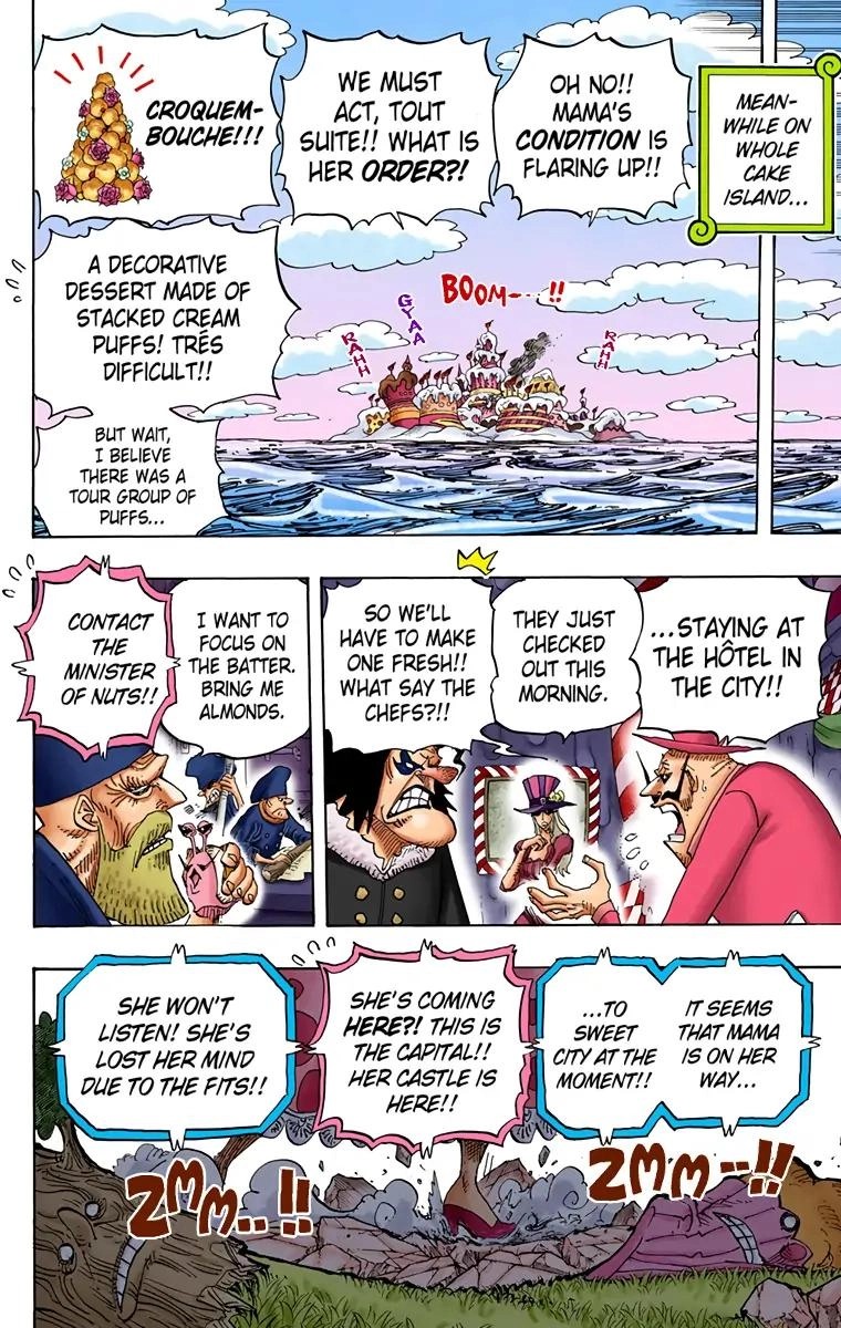 One Piece (Official Colored) Chapter 829 page 6 - 