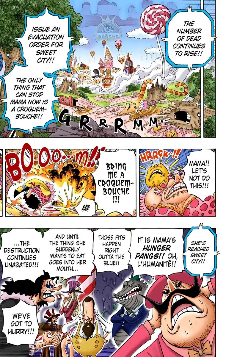 One Piece (Official Colored) Chapter 829 page 7 - 