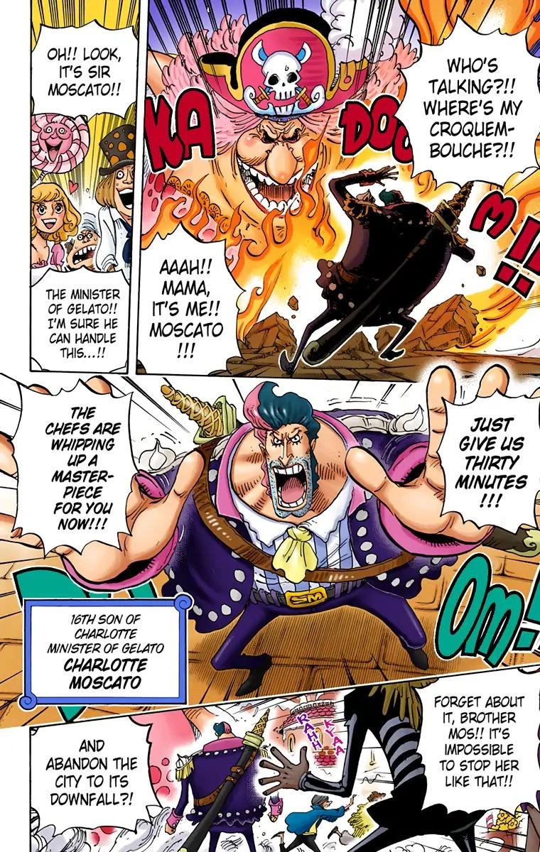 One Piece (Official Colored) Chapter 829 page 9 - 