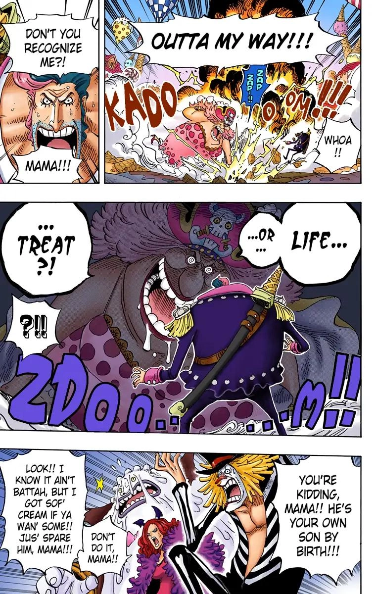 One Piece (Official Colored) Chapter 829 page 10 - 