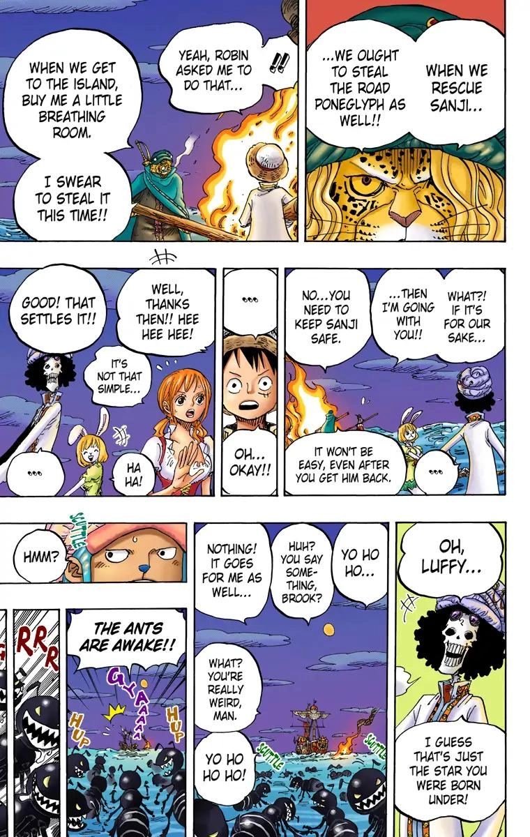One Piece (Official Colored) Chapter 830 page 15 - 