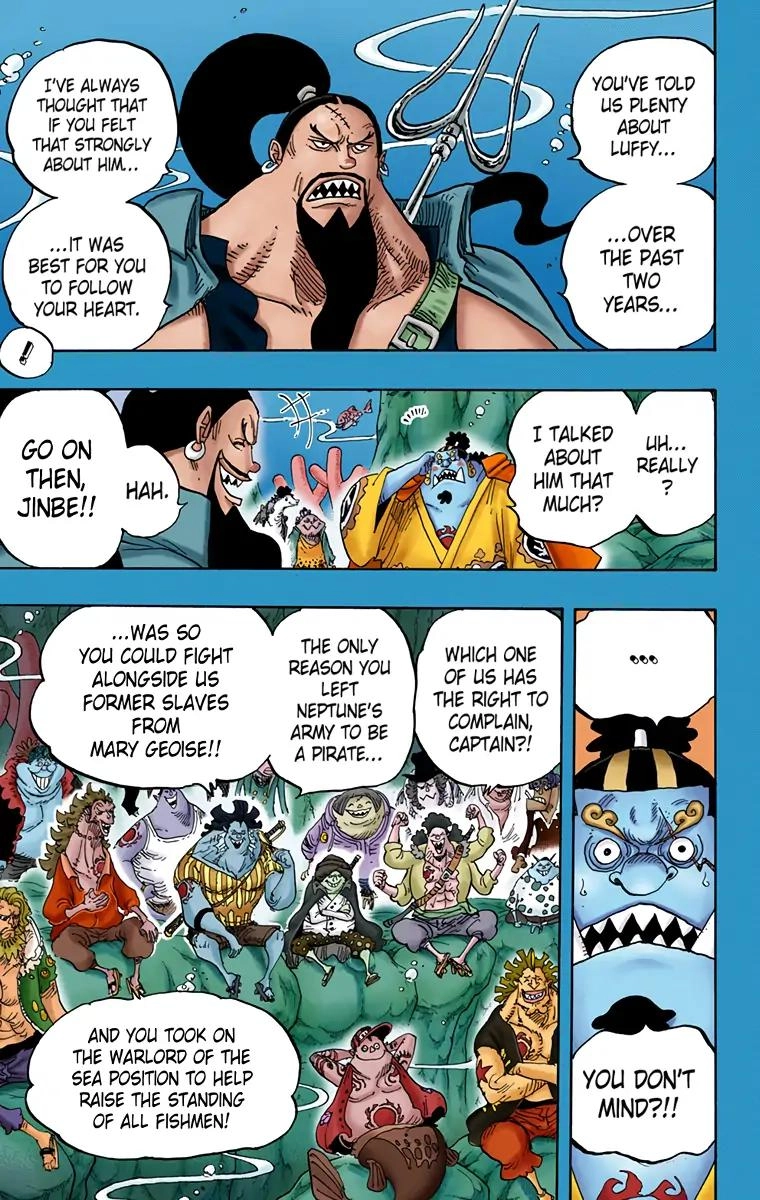 One Piece (Official Colored) Chapter 830 page 3 - 