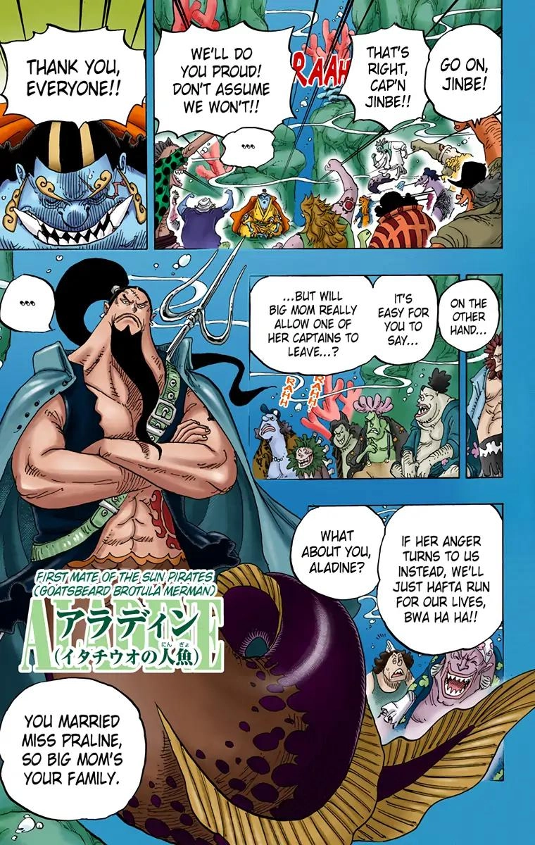 One Piece (Official Colored) Chapter 830 page 5 - 