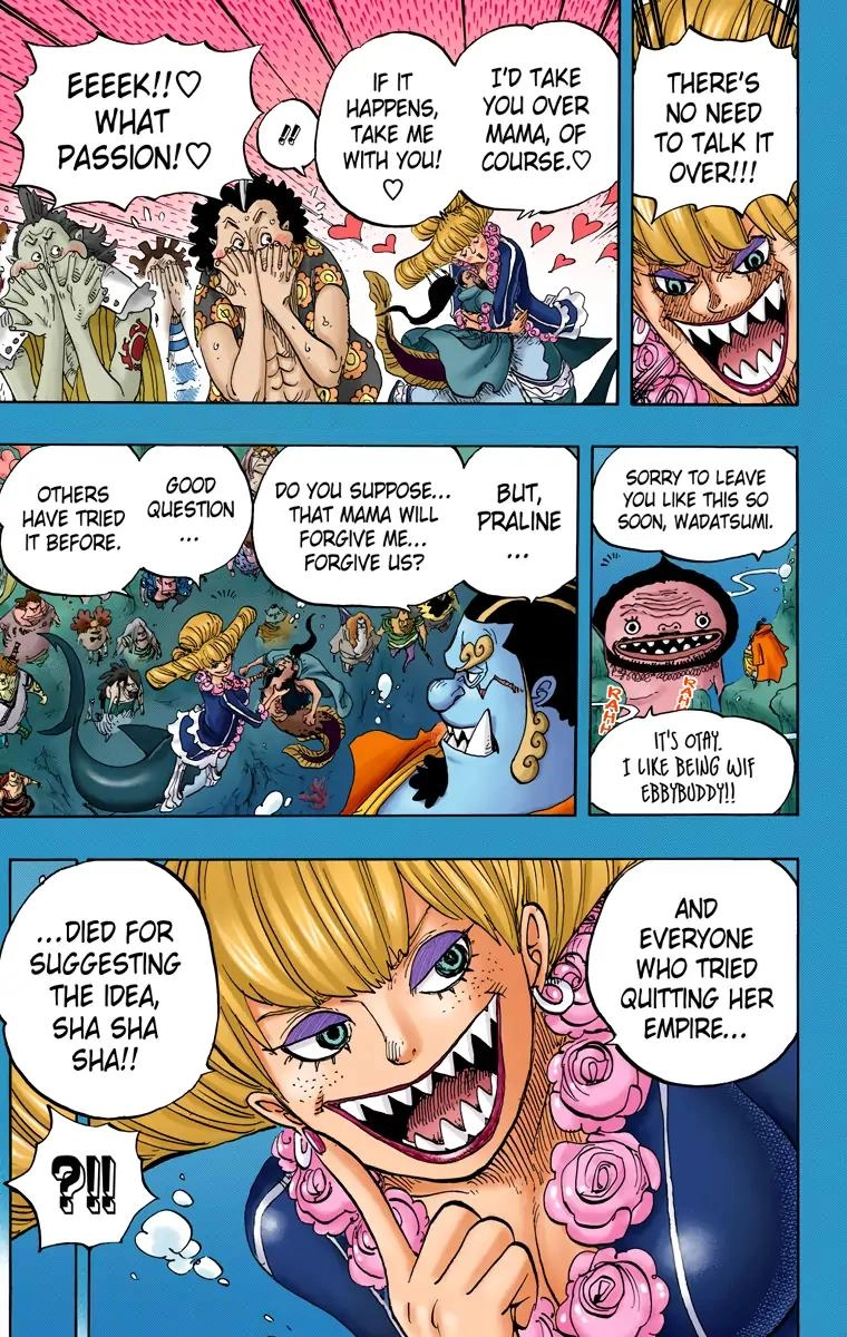 One Piece (Official Colored) Chapter 830 page 7 - 