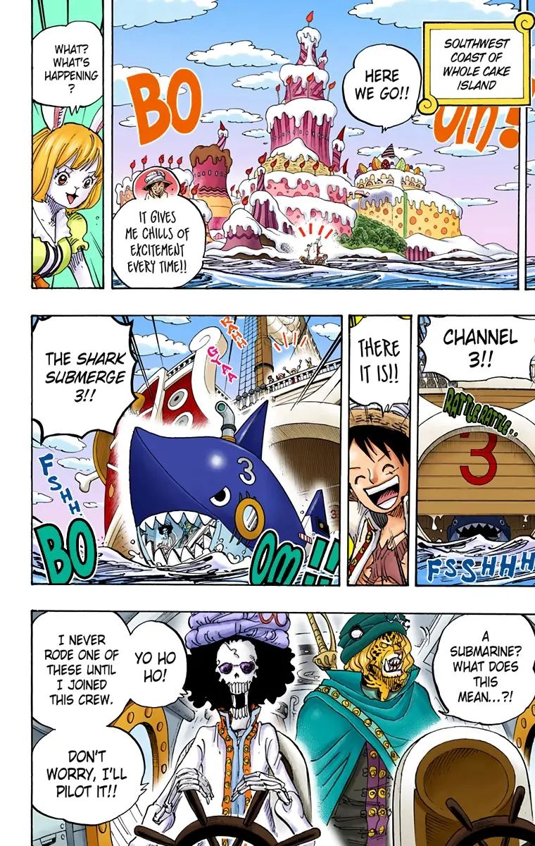 One Piece (Official Colored) Chapter 831 page 2 - 