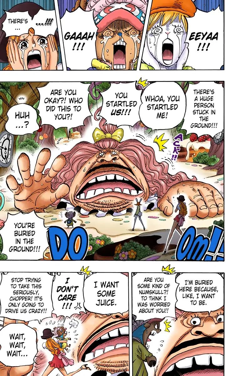 One Piece (Official Colored) Chapter 831 page 15 - 