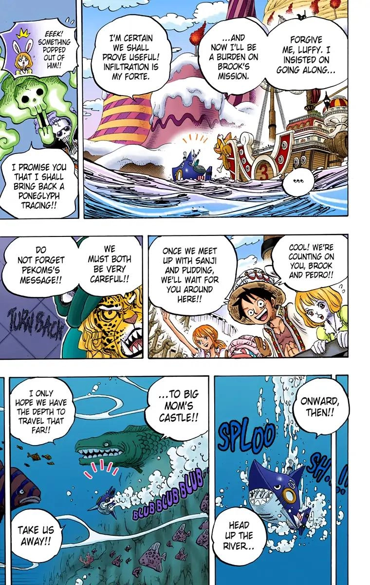 One Piece (Official Colored) Chapter 831 page 3 - 
