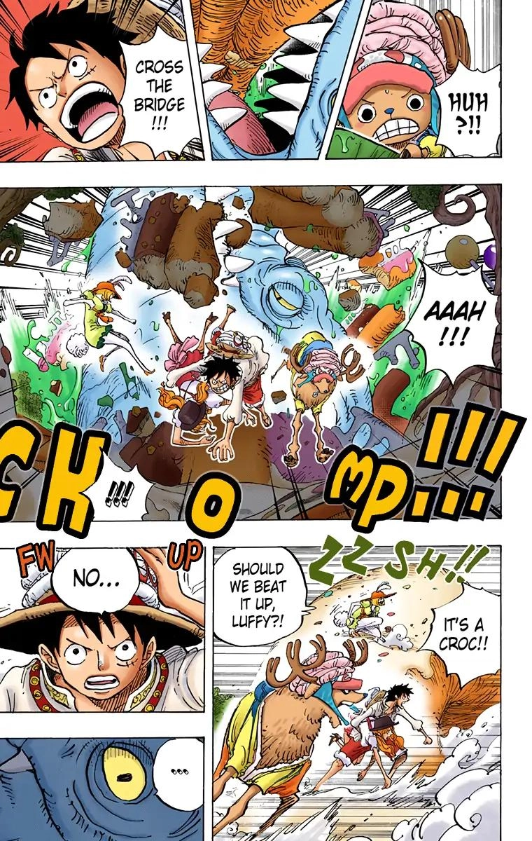 One Piece (Official Colored) Chapter 831 page 9 - 