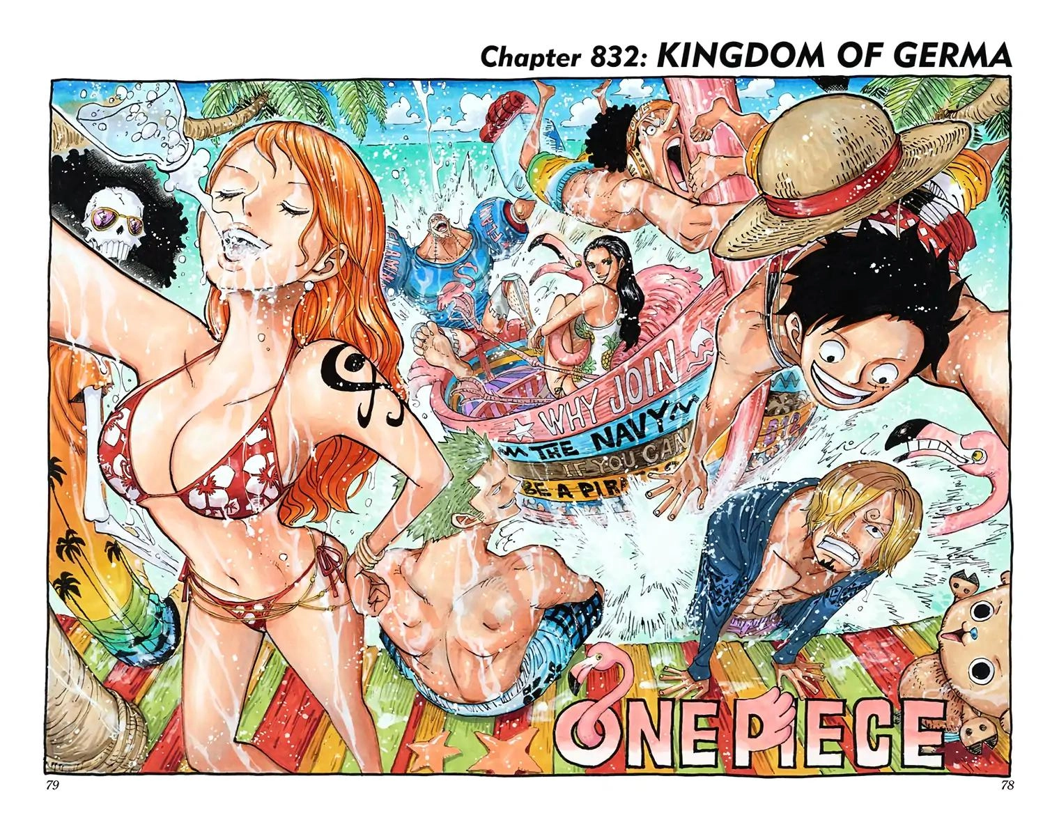 One Piece (Official Colored) Chapter 832 page 1 - 