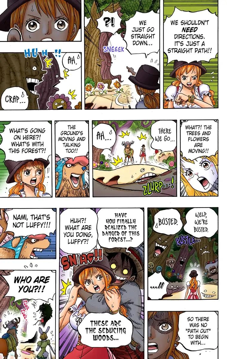 One Piece (Official Colored) Chapter 832 page 11 - 