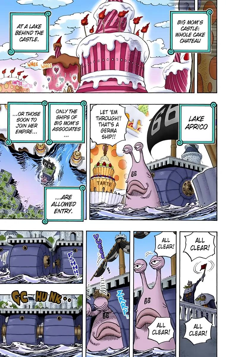 One Piece (Official Colored) Chapter 832 page 13 - 