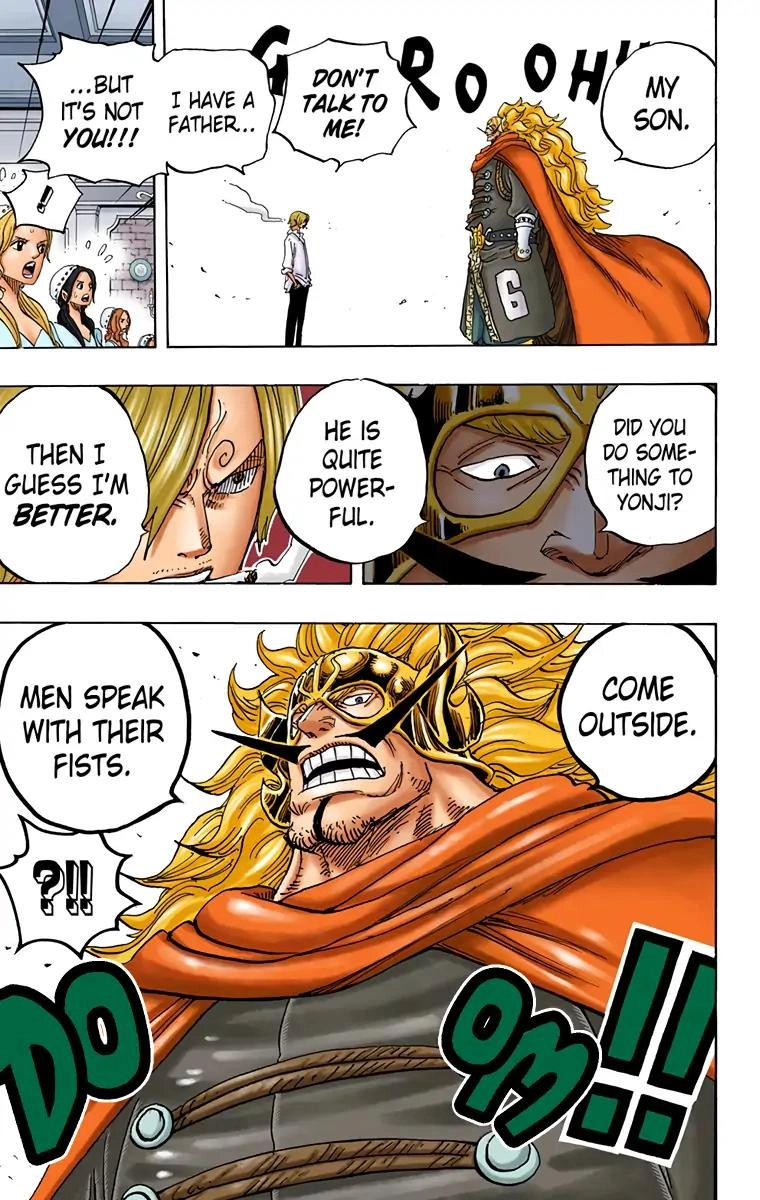 One Piece (Official Colored) Chapter 832 page 18 - 