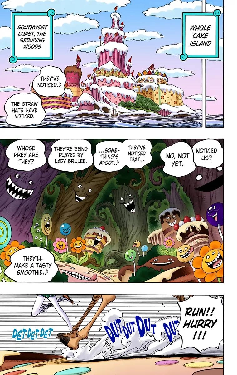 One Piece (Official Colored) Chapter 832 page 3 - 