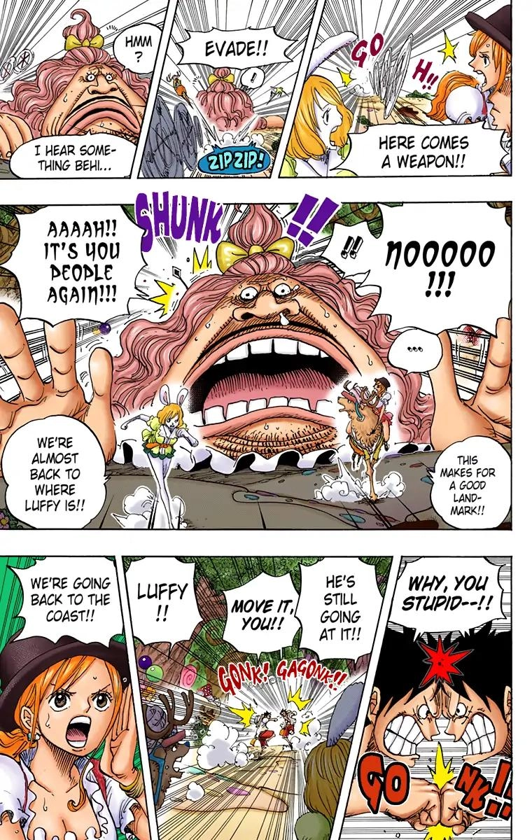 One Piece (Official Colored) Chapter 832 page 7 - 