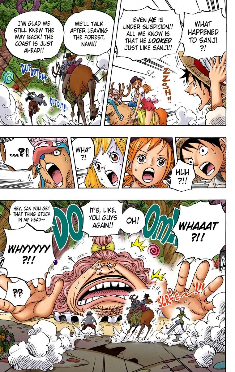 One Piece (Official Colored) Chapter 832 page 9 - 