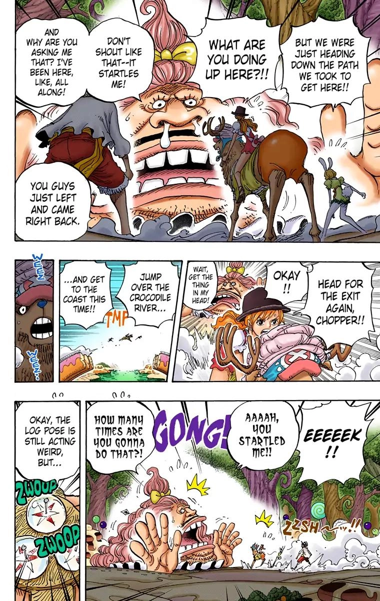 One Piece (Official Colored) Chapter 832 page 10 - 