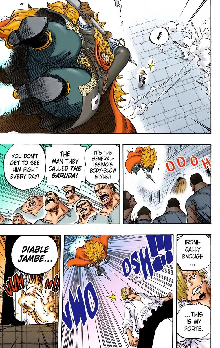One Piece (Official Colored) Chapter 833 page 11 - 