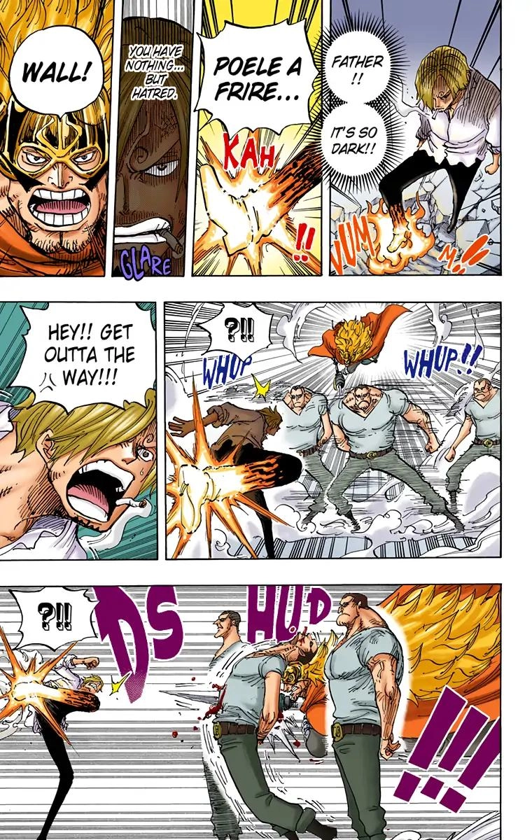 One Piece (Official Colored) Chapter 833 page 15 - 