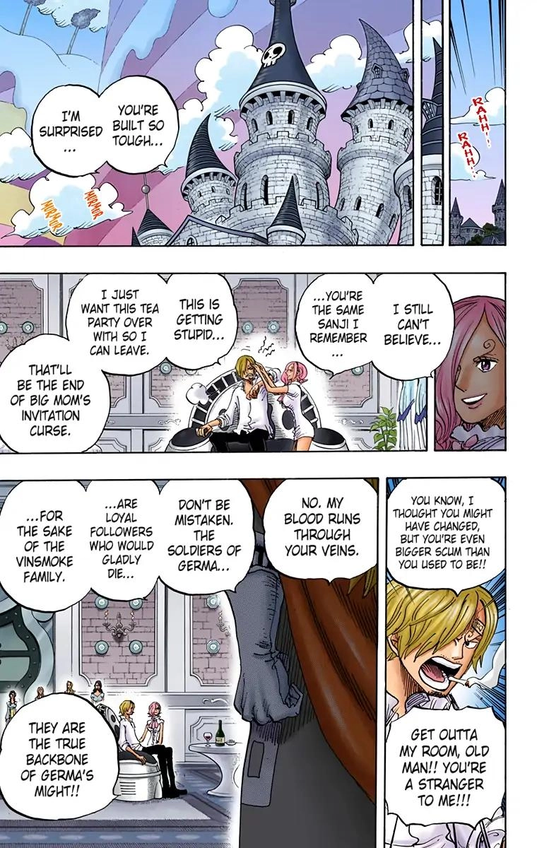 One Piece (Official Colored) Chapter 833 page 17 - 
