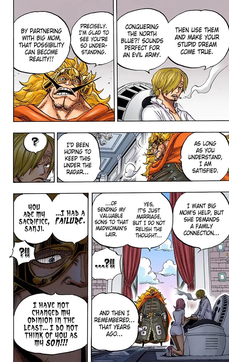 One Piece (Official Colored) Chapter 833 page 18 - 