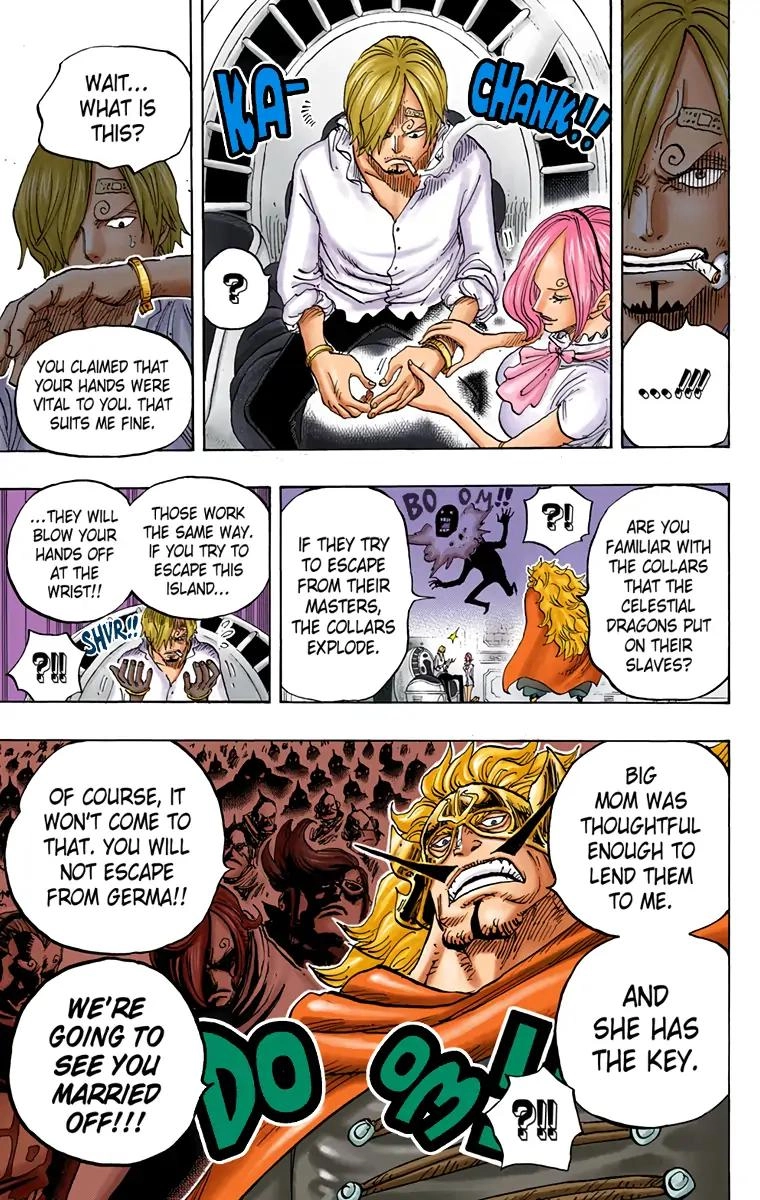 One Piece (Official Colored) Chapter 833 page 19 - 