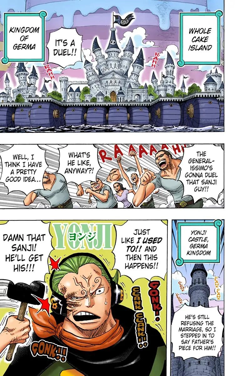 One Piece (Official Colored) Chapter 833 page 3 - 