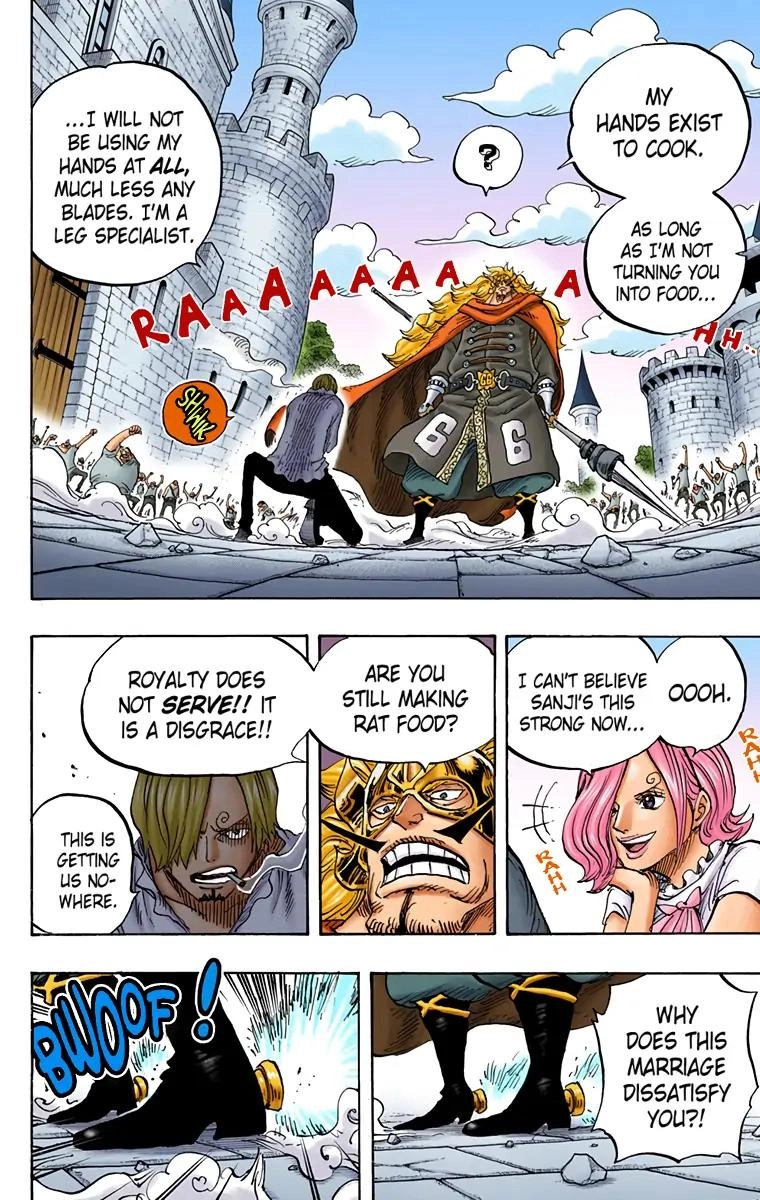 One Piece (Official Colored) Chapter 833 page 10 - 