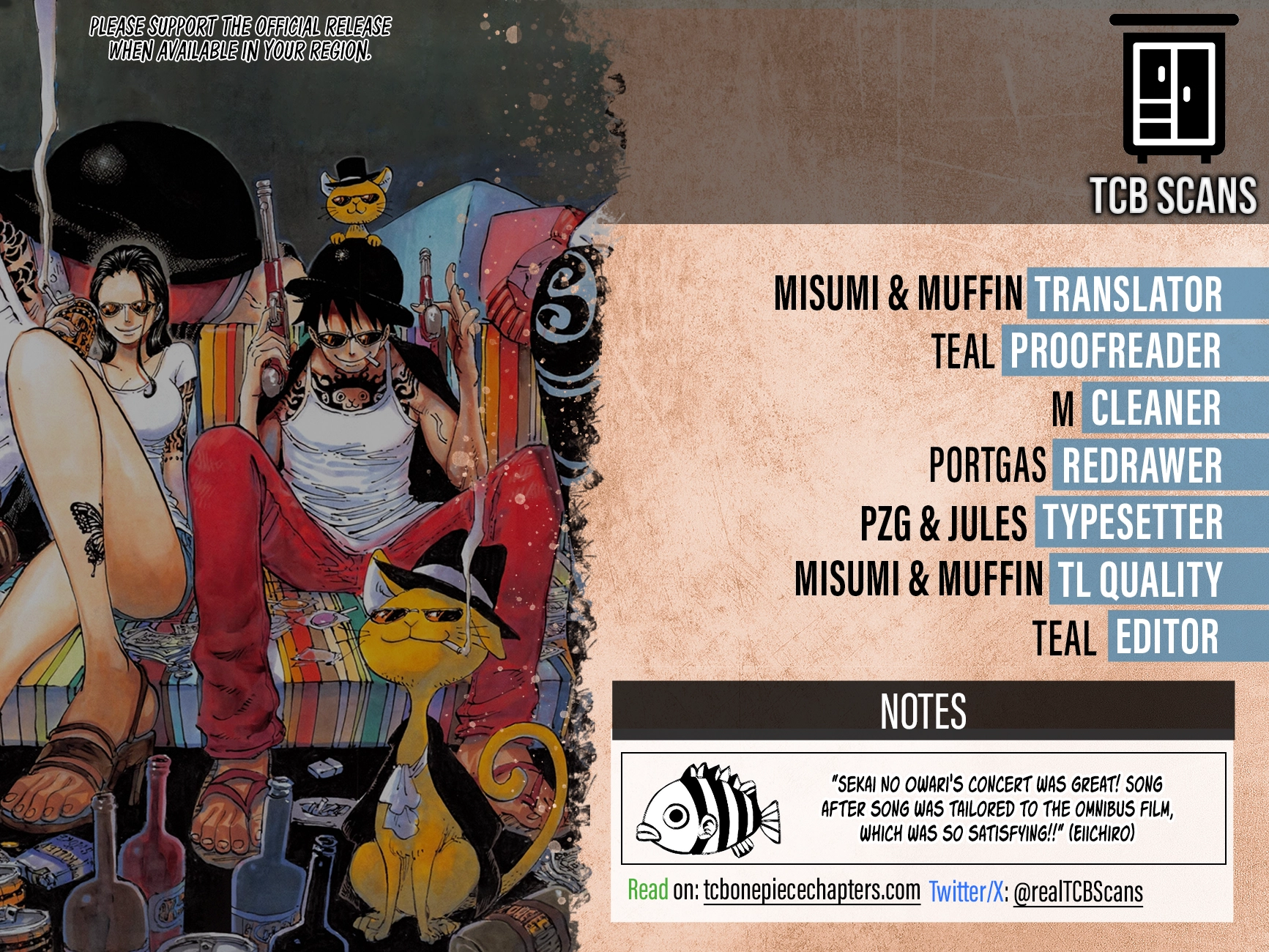 One Piece Chapter 1195 page 2 - 