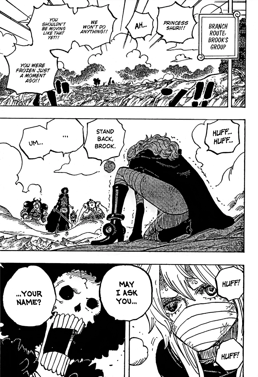 One Piece Chapter 1195 page 6 - 