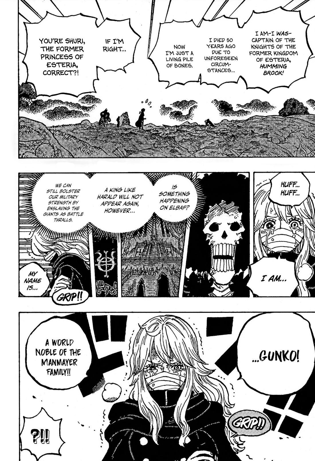 One Piece Chapter 1195 page 9 - 