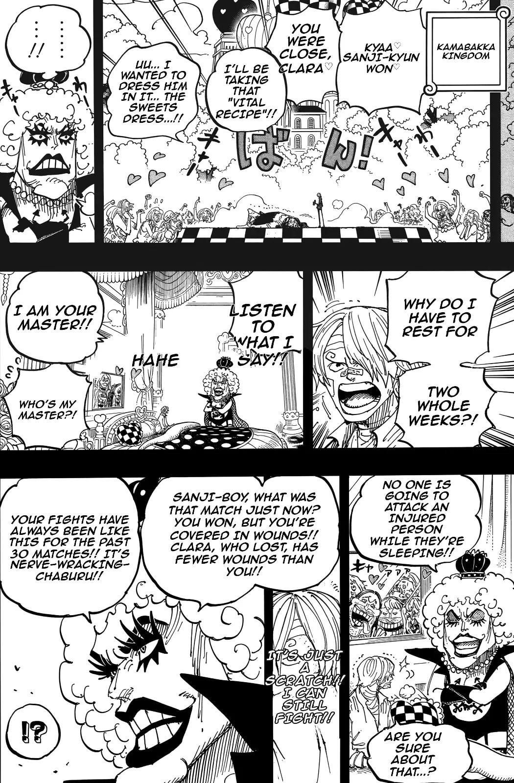 One Piece Chapter 1196 page 11 - 