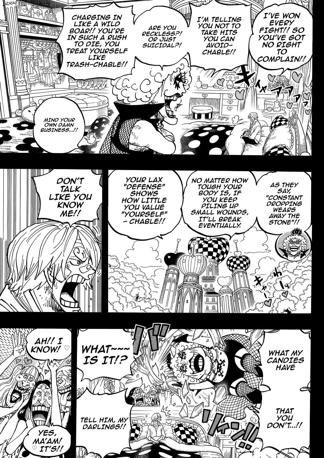 One Piece Chapter 1196 page 12 - 