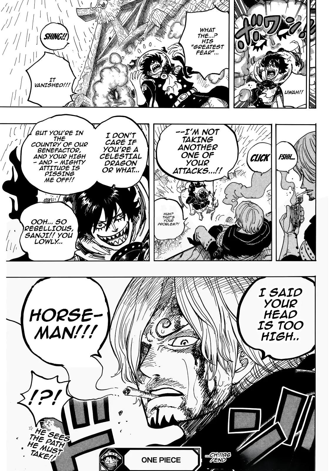 One Piece Chapter 1196 page 16 - 