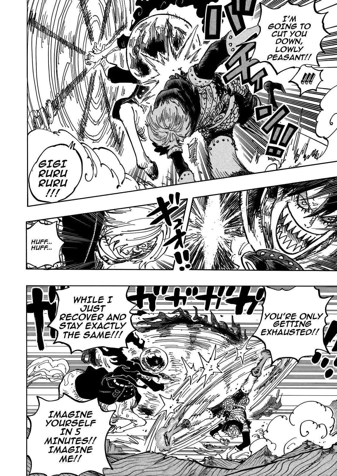 One Piece Chapter 1196 page 5 - 