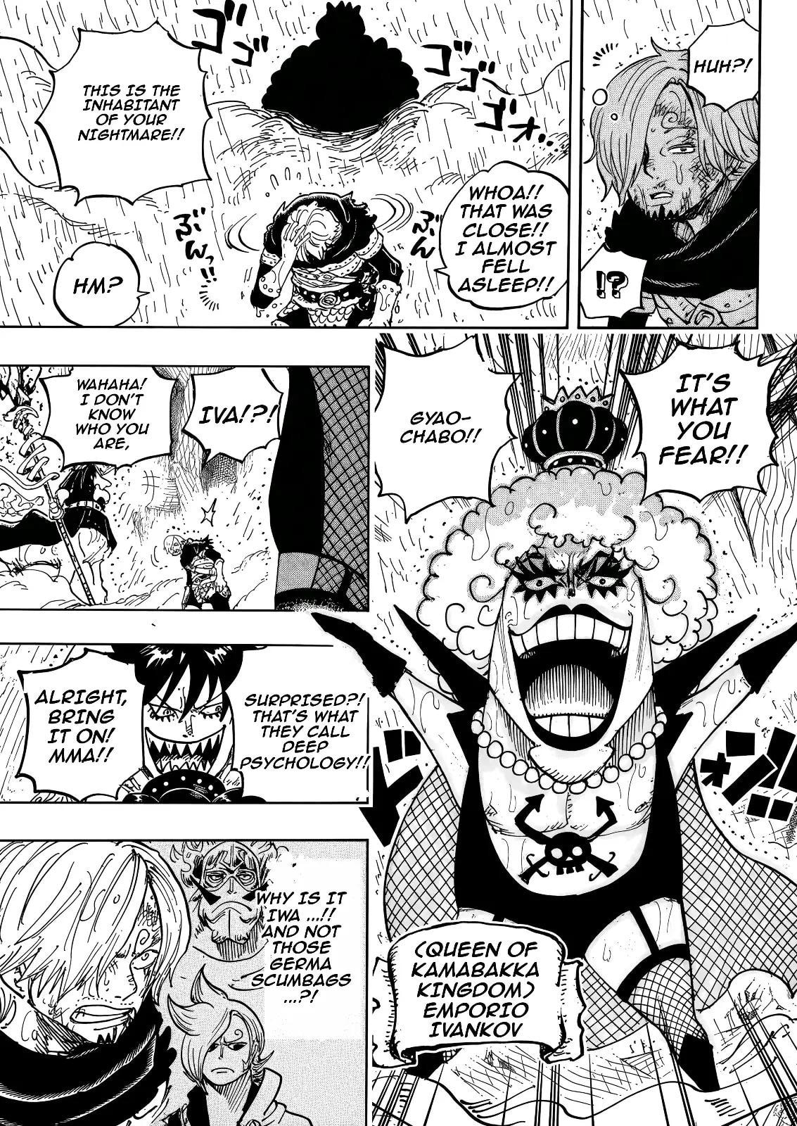 One Piece Chapter 1196 page 8 - 