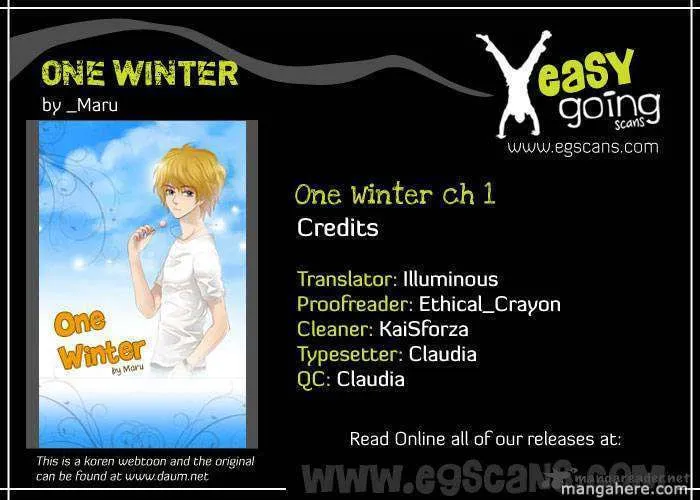 One Winter Chapter 1 page 1 - 
