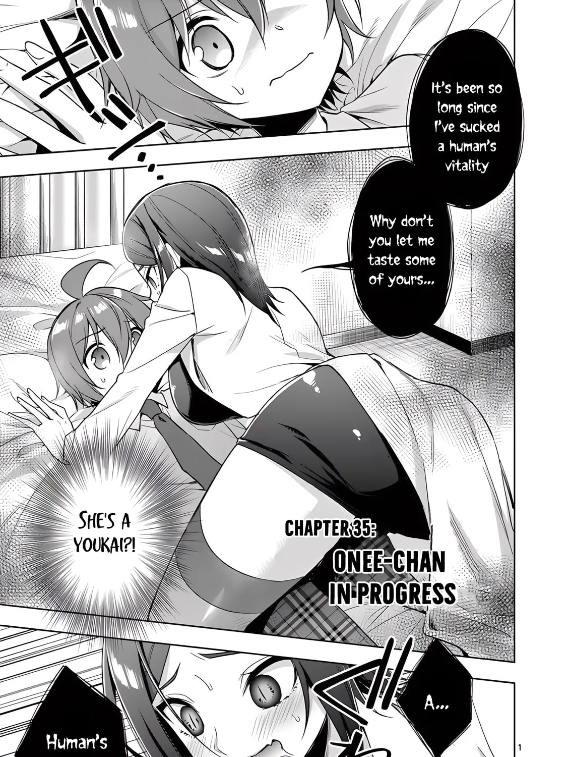 Onee Chan wa Koi Youkai Chapter 35 page 3 - 
