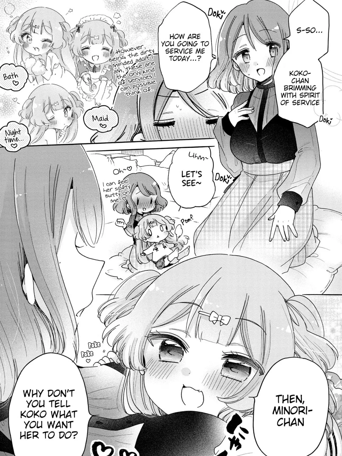 Onee-san wa Joshi Shougakusei ni Kyoumi ga arimasu Chapter 52.1 page 6 - 