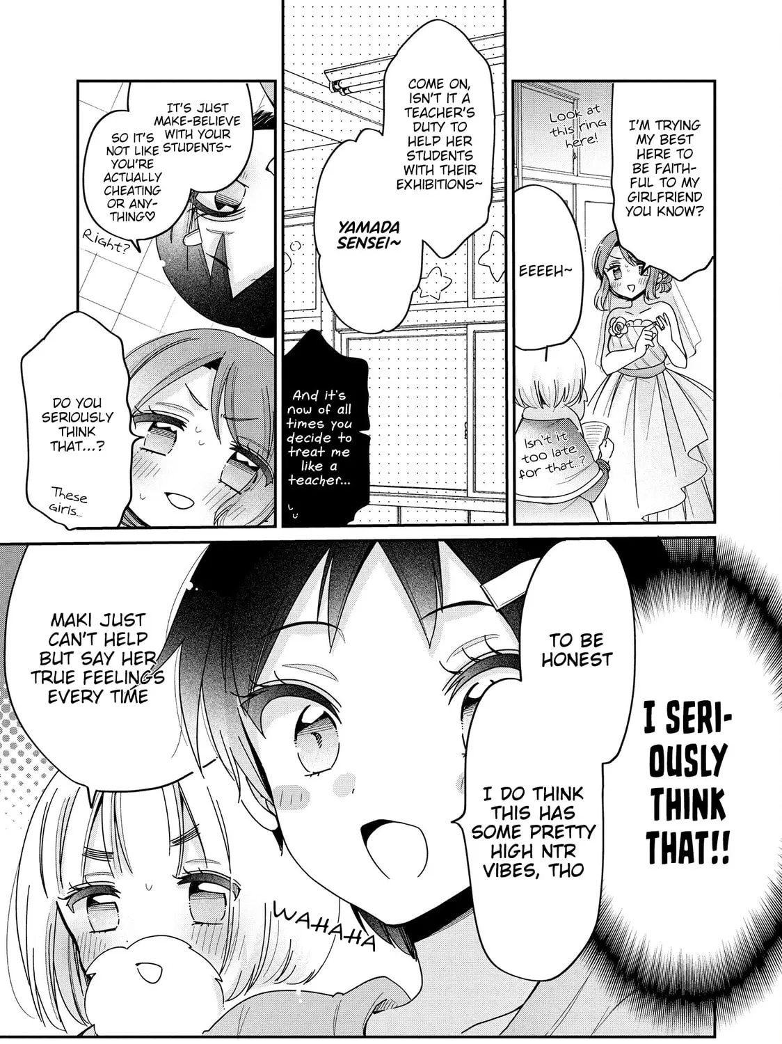Onee-san wa Joshi Shougakusei ni Kyoumi ga arimasu Chapter 53 page 14 - 