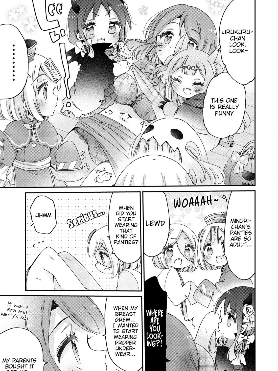 Onee-san wa Joshi Shougakusei ni Kyoumi ga arimasu Chapter 54 page 14 - 