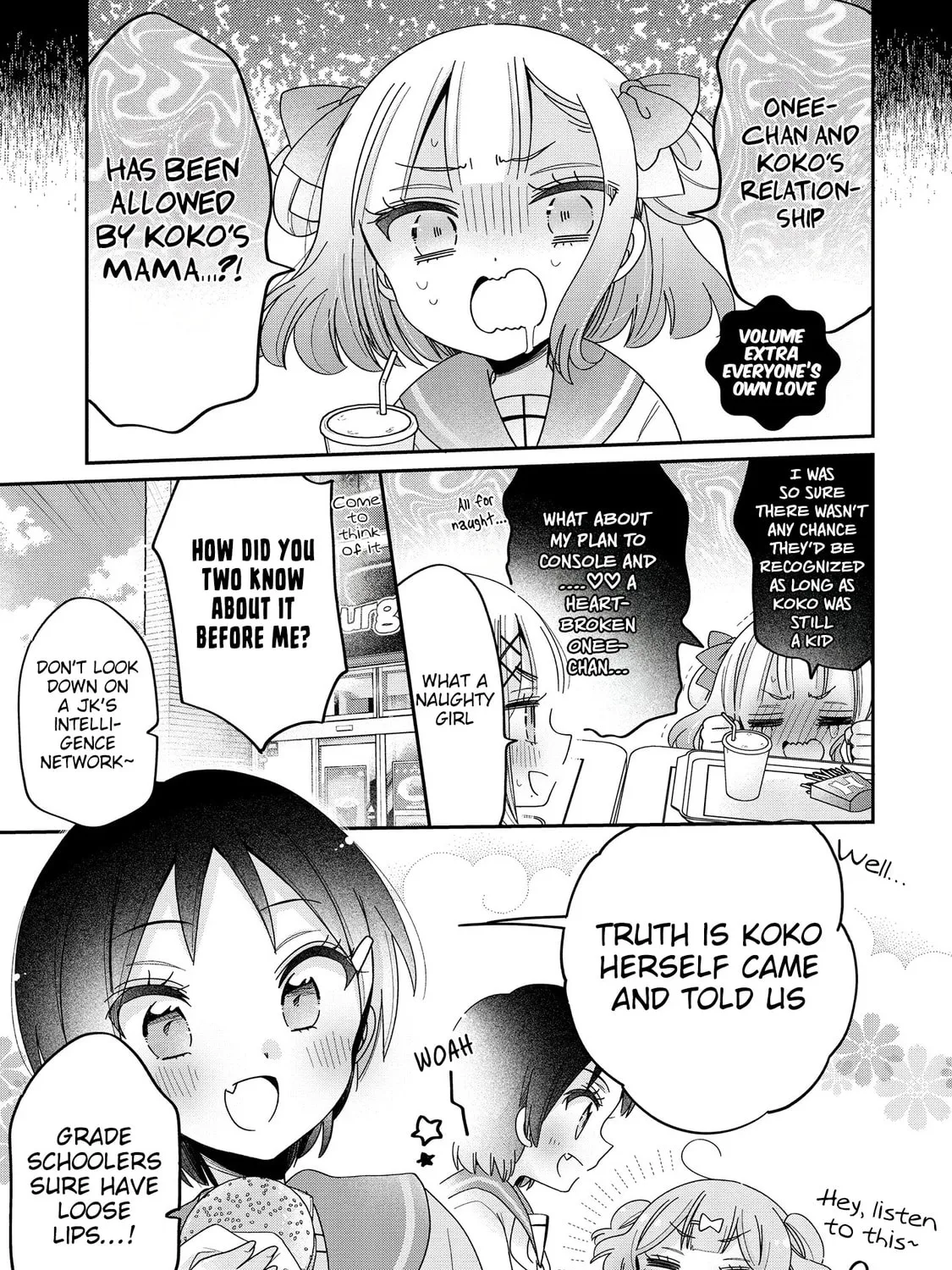 Onee-san wa Joshi Shougakusei ni Kyoumi ga arimasu Chapter 59.5 page 2 - 