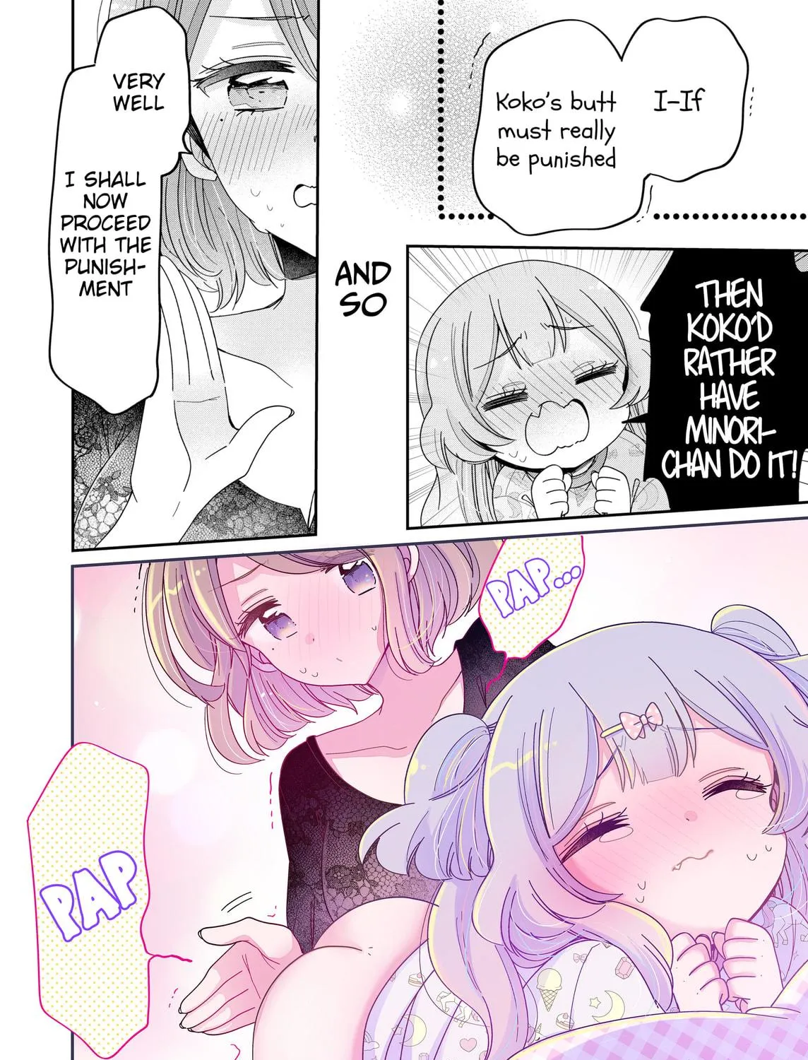 Onee-san wa Joshi Shougakusei ni Kyoumi ga arimasu Chapter 64.5 page 4 - 