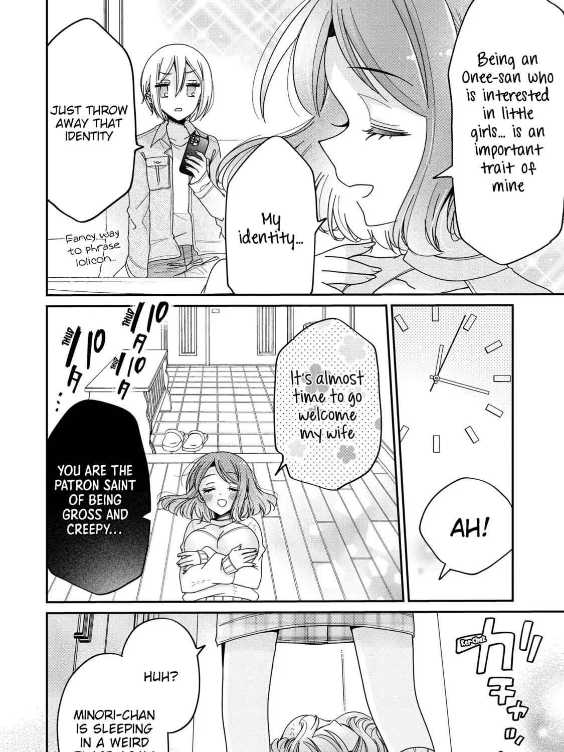 Onee-san wa Joshi Shougakusei ni Kyoumi ga arimasu Chapter 64 page 56 - 