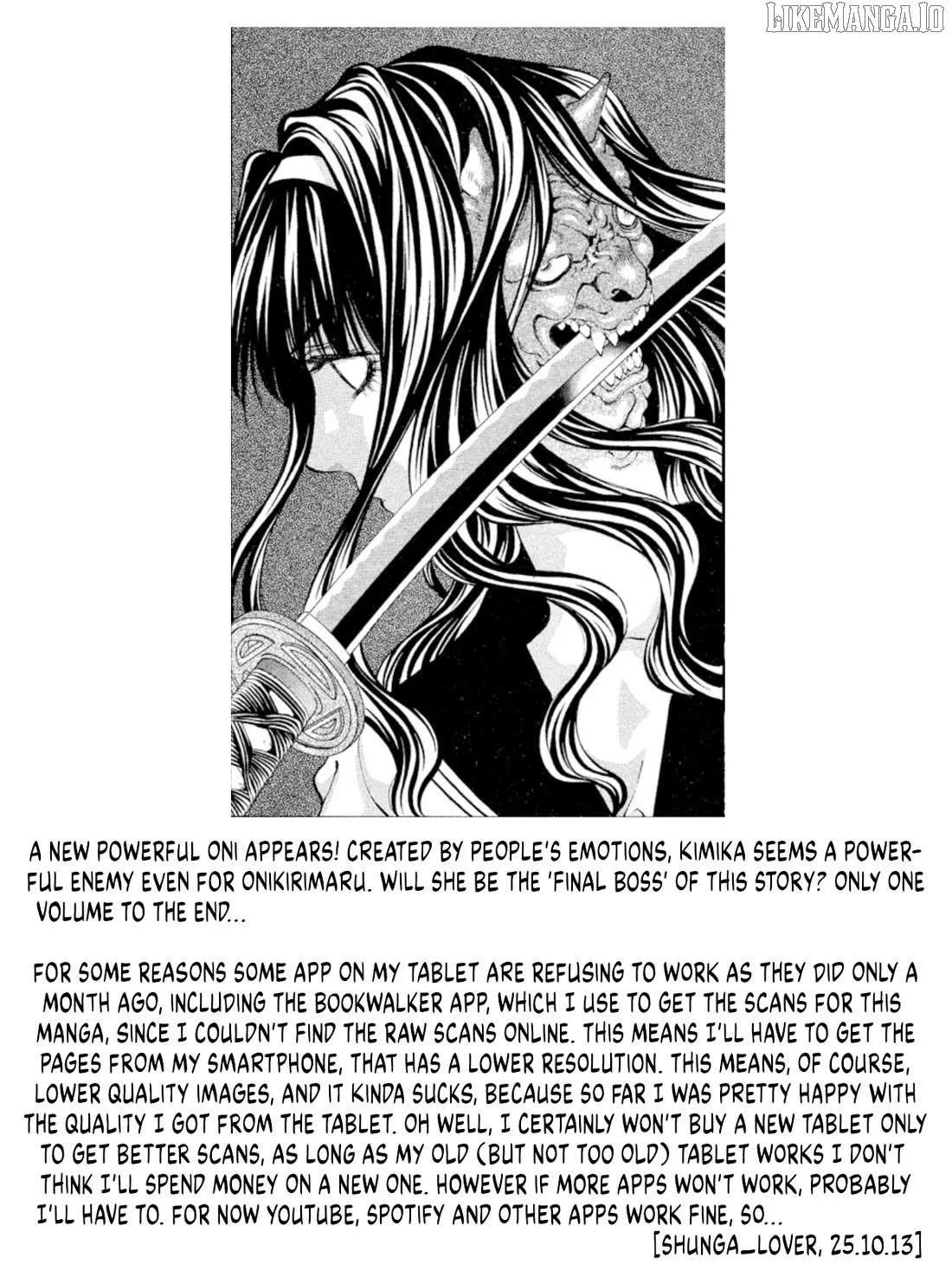 Onikirimaru Chapter 104 page 63 - 