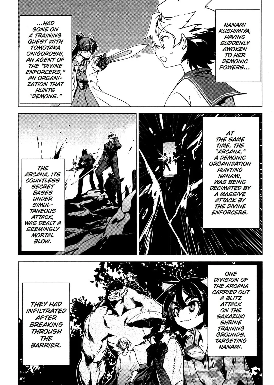 Oninagi Chapter 22 page 1 - 