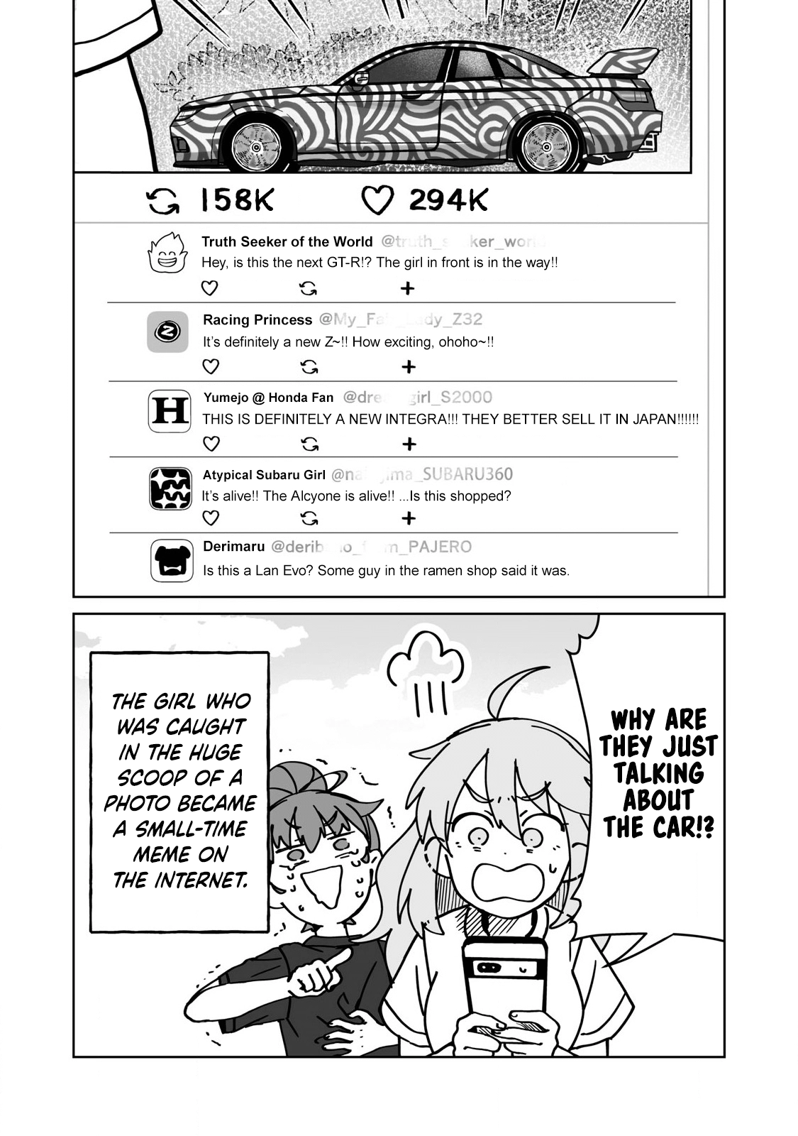 Open Car Girls Chapter 25 page 14 - 